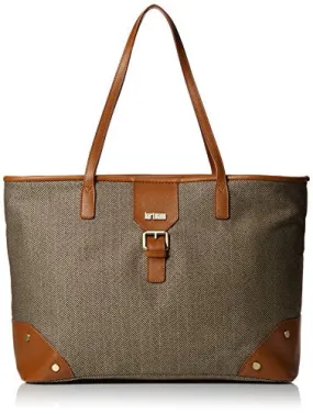 18" Hartmann Herringbone Luxe SS Shoulder Bag