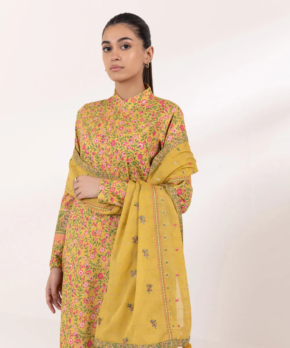 2 Piece - Embroidered Lawn Suit