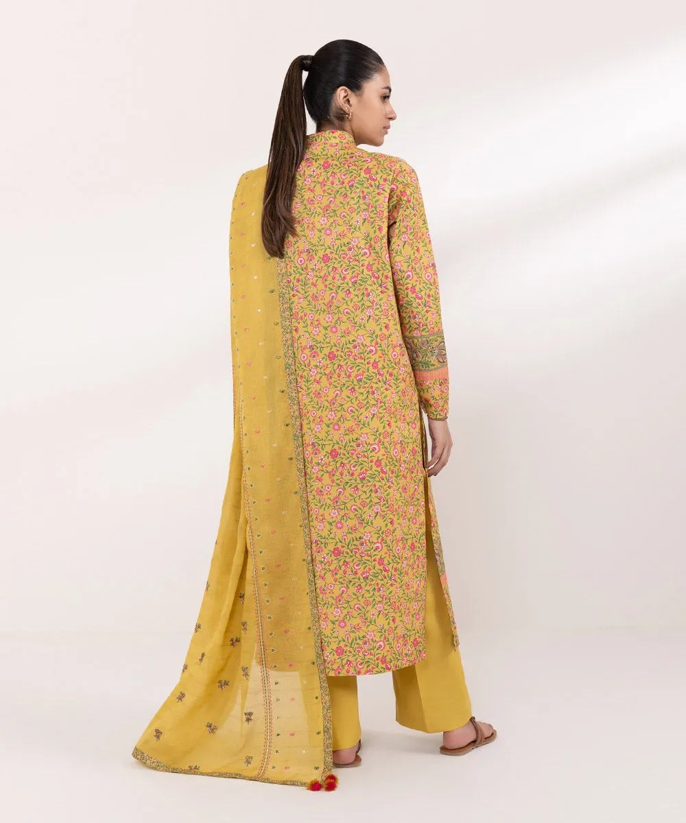 2 Piece - Embroidered Lawn Suit