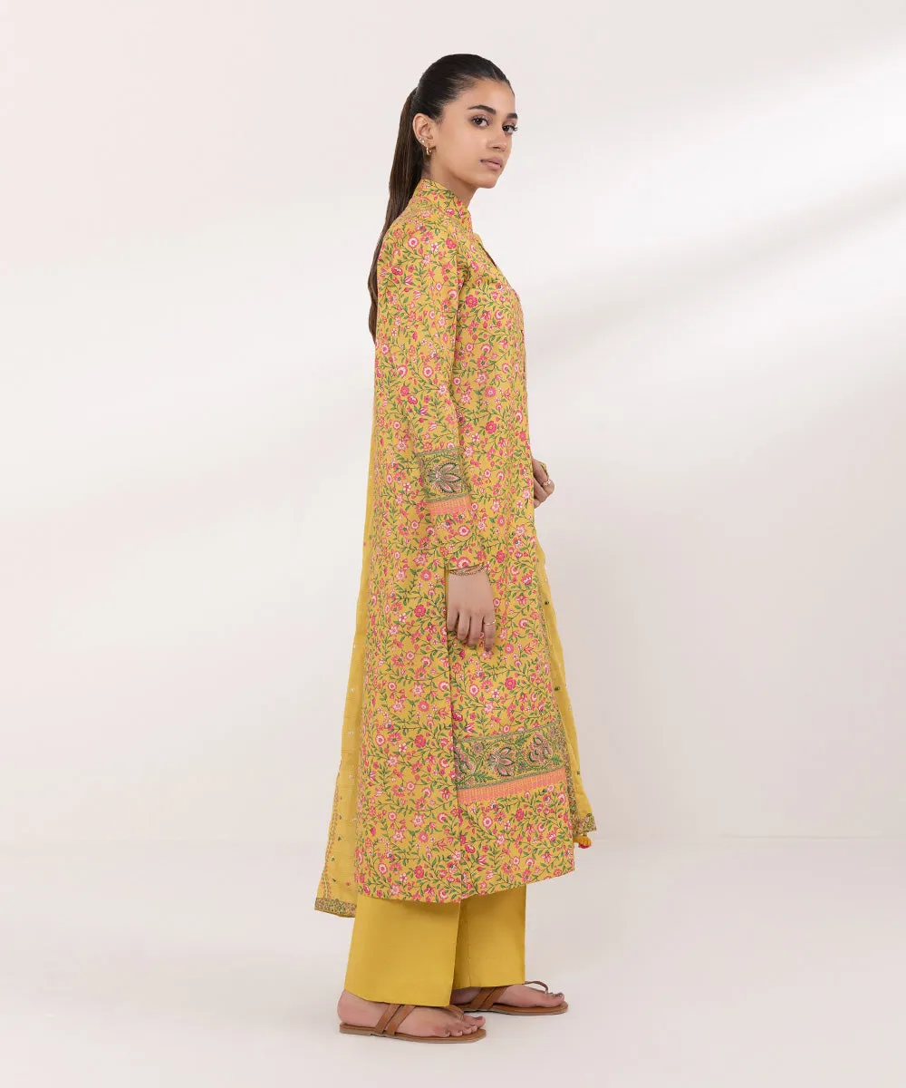 2 Piece - Embroidered Lawn Suit