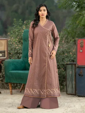 2 Piece Khaddar Suit-Pasted (Unstitched)