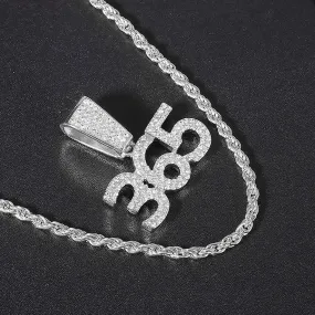 365 Numeric Hip Hop Bling Pendant