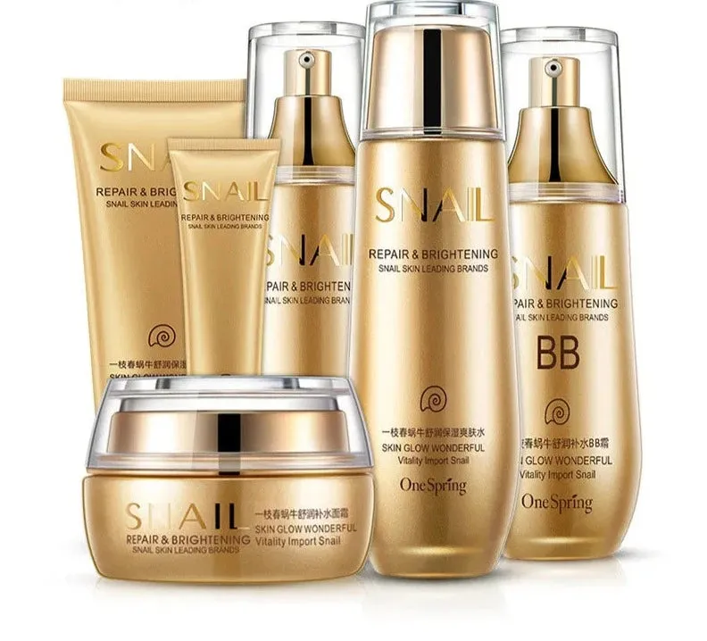 6 Piece Snail Collagen Skin Care Set