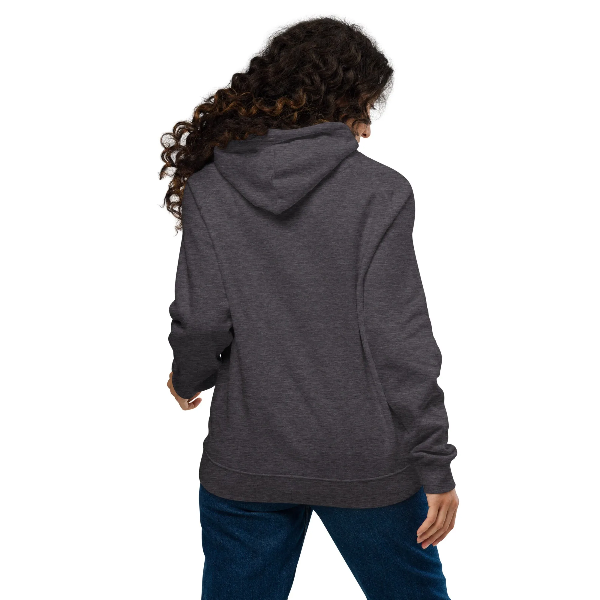 Abstract Stone Graphic Women Eco Raglan Hoodie