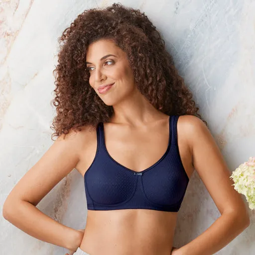 Amoena Mira Mastectomy Bra Dark Blue