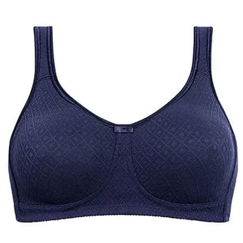 Amoena Mira Mastectomy Bra Dark Blue