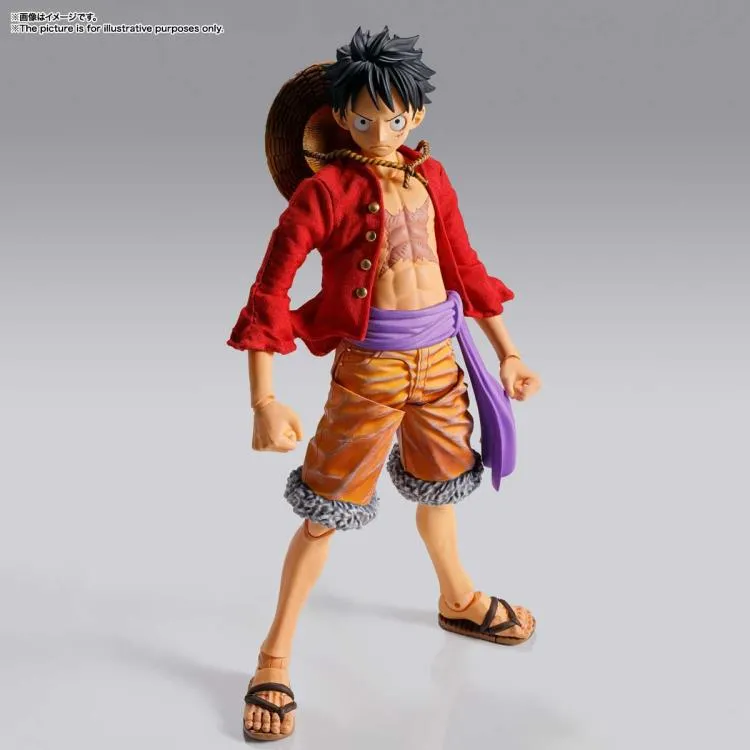 Bandai Imagination Works One Piece Monkey D. Luffy Action Figure