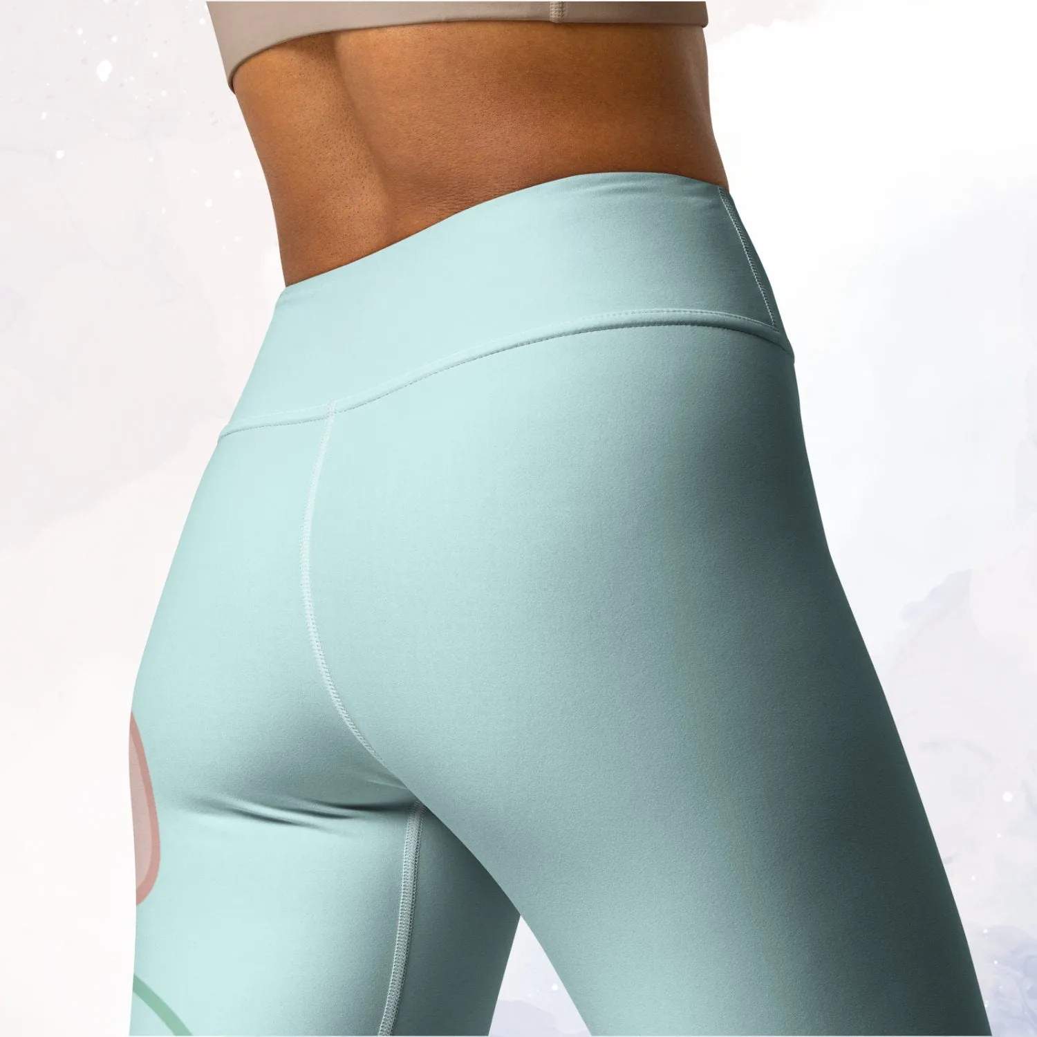 Be Brave Blue Everyday Leggings