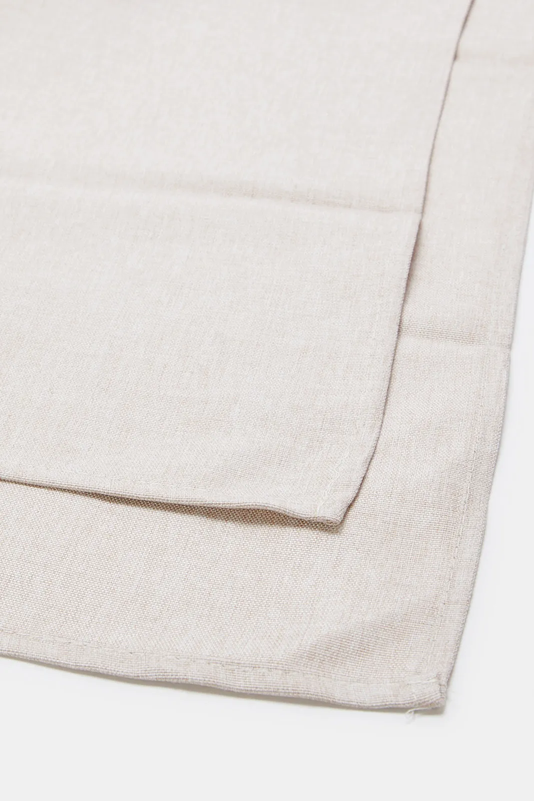 Beige Rectangle Jacquard Tablecloth