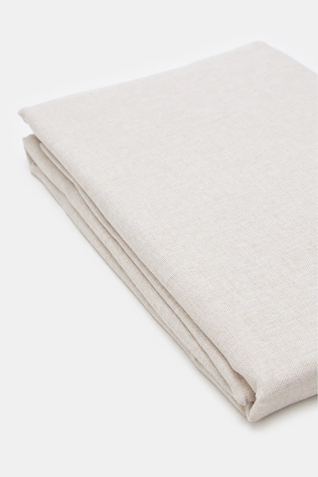 Beige Rectangle Jacquard Tablecloth