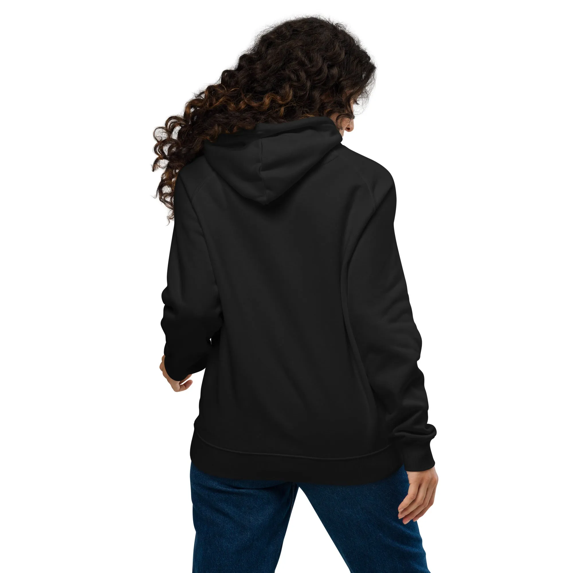 Boo Halloween Graphic Women Eco Raglan Hoodie