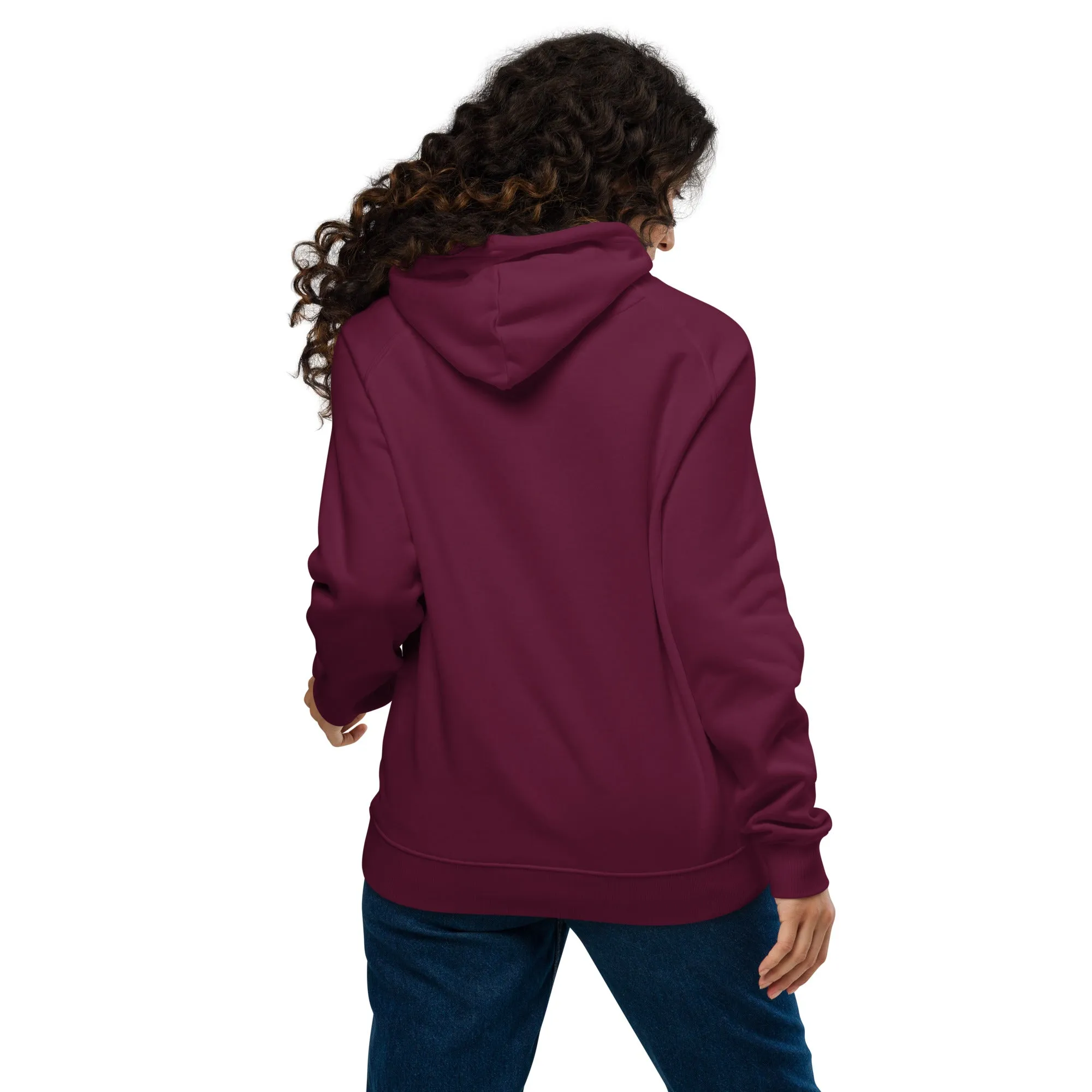 Booooks Halloween Graphic Women Eco Raglan Hoodie