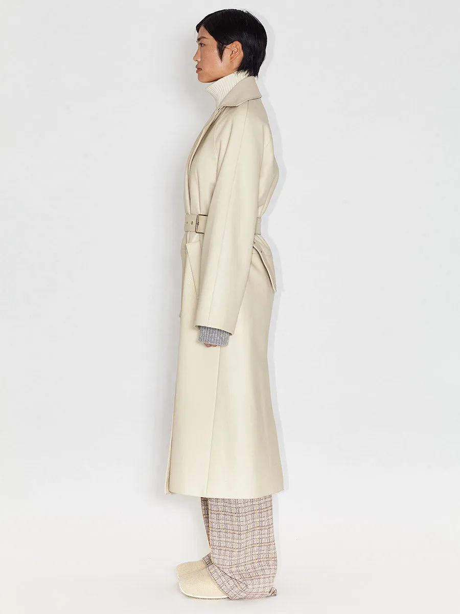 Buckle Belt Trench Coat