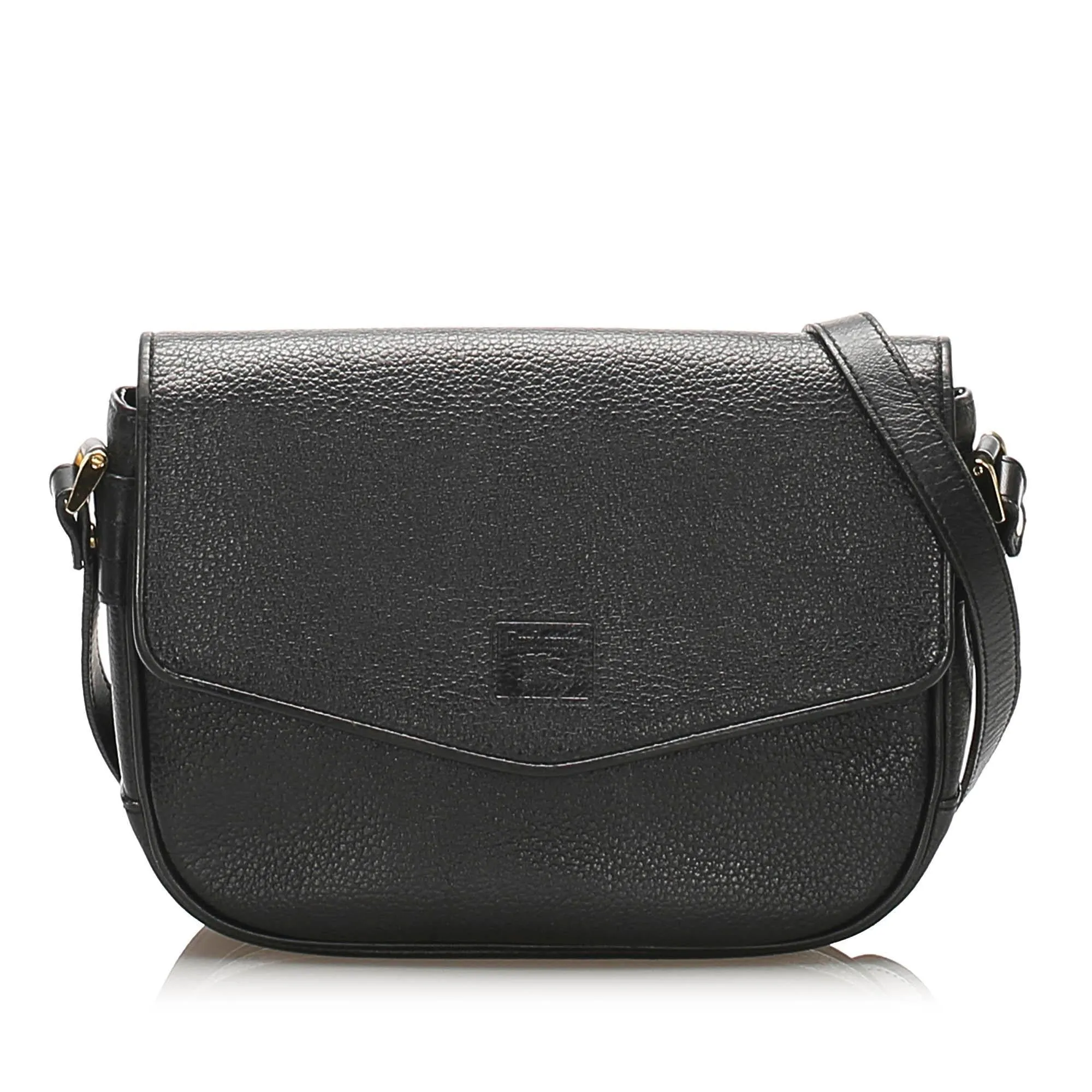 Burberry Leather Crossbody Bag (SHG-12052)