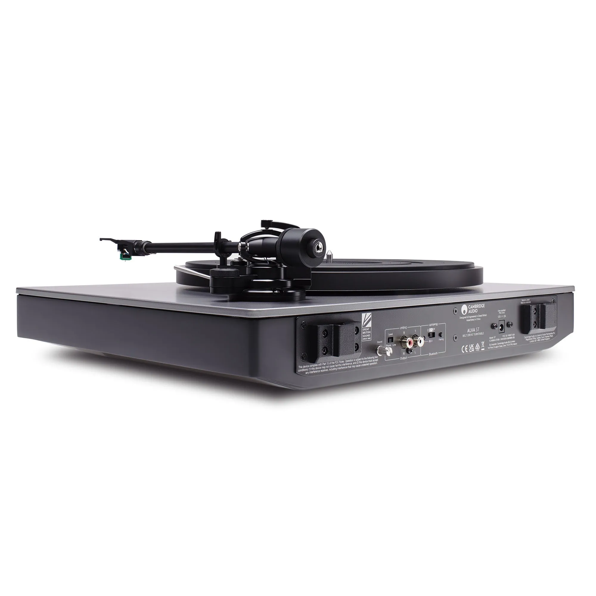 Cambridge Audio Alva ST Belt Drive Turntable with Bluetooth Aptx HD