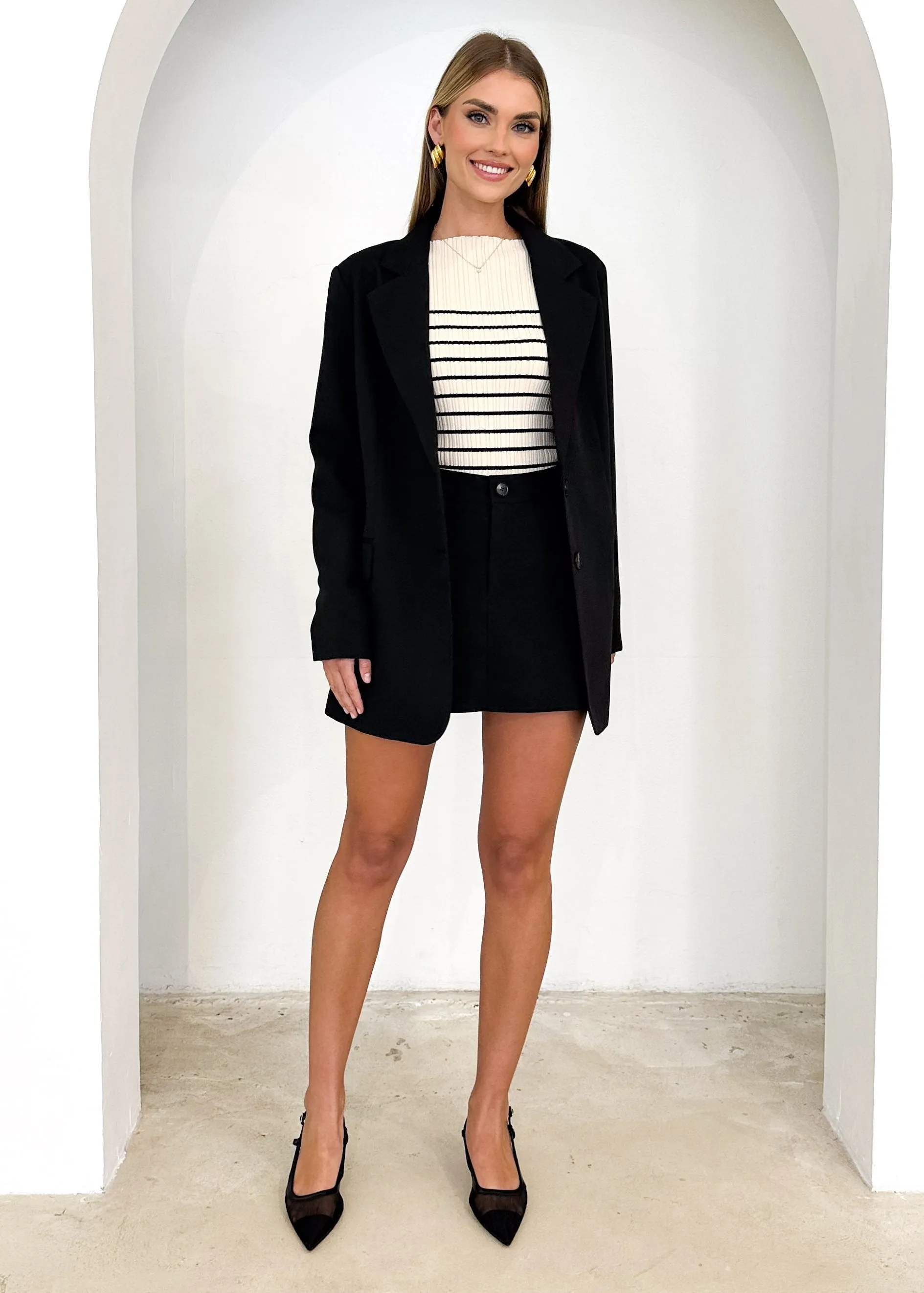 Chelsie Blazer - Black