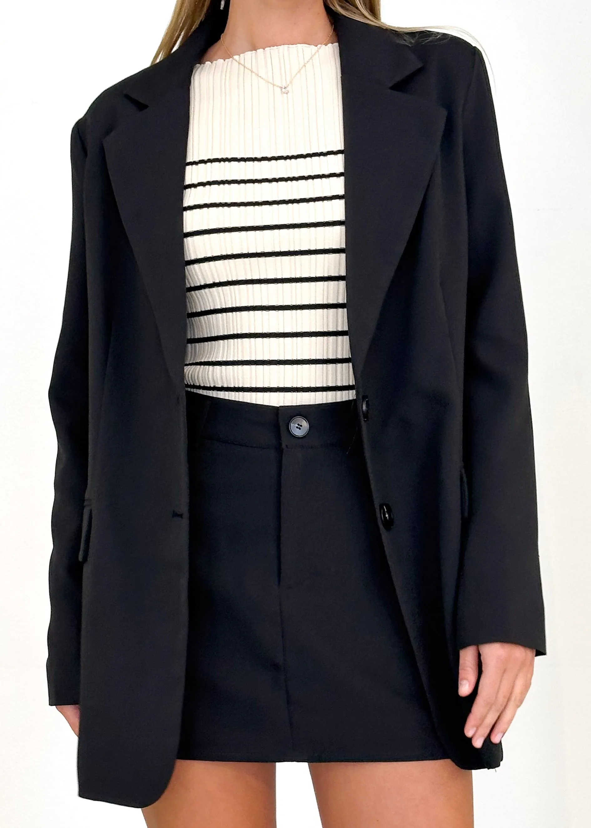 Chelsie Blazer - Black