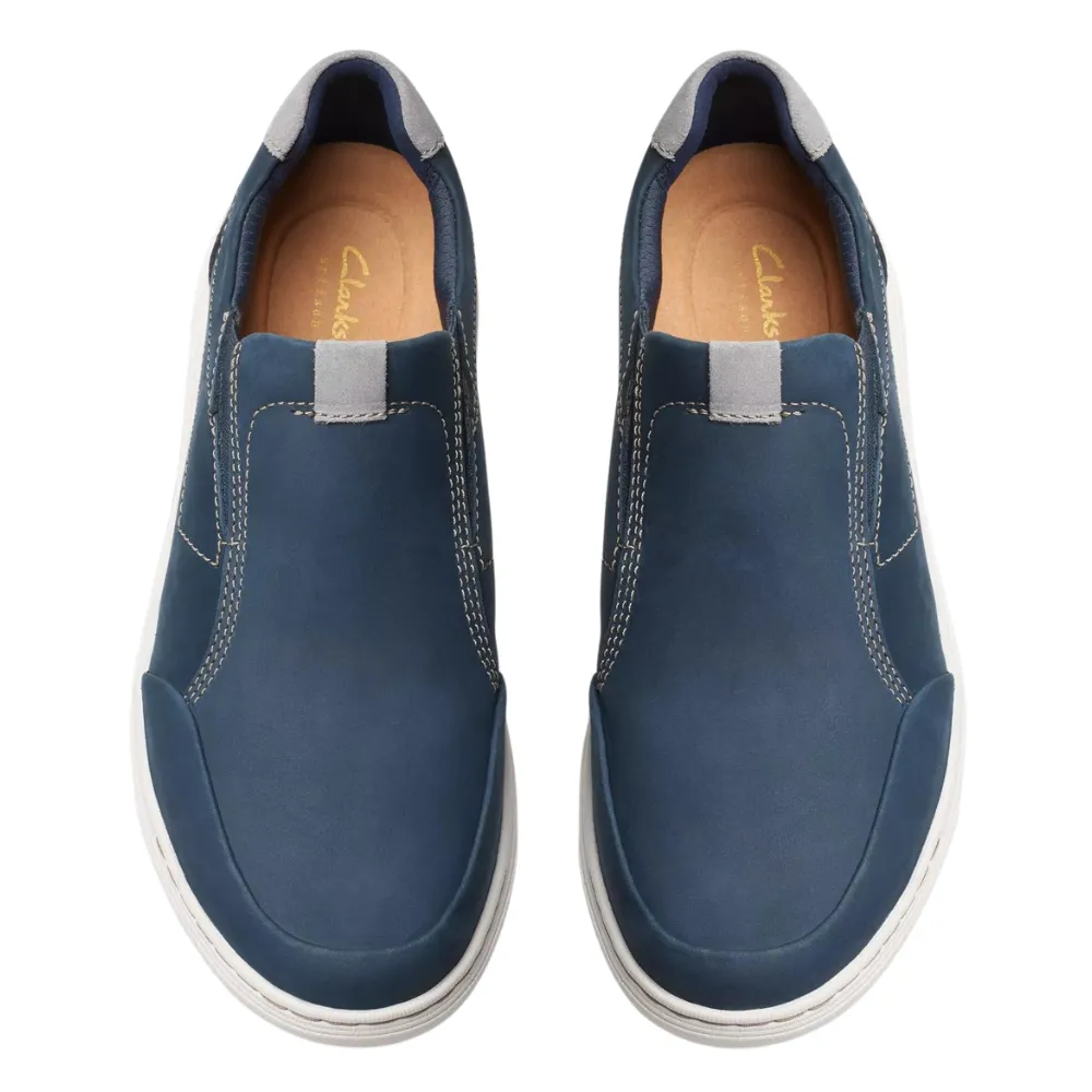 Clarks Mapstone Step Navy Nubuck (Men's)