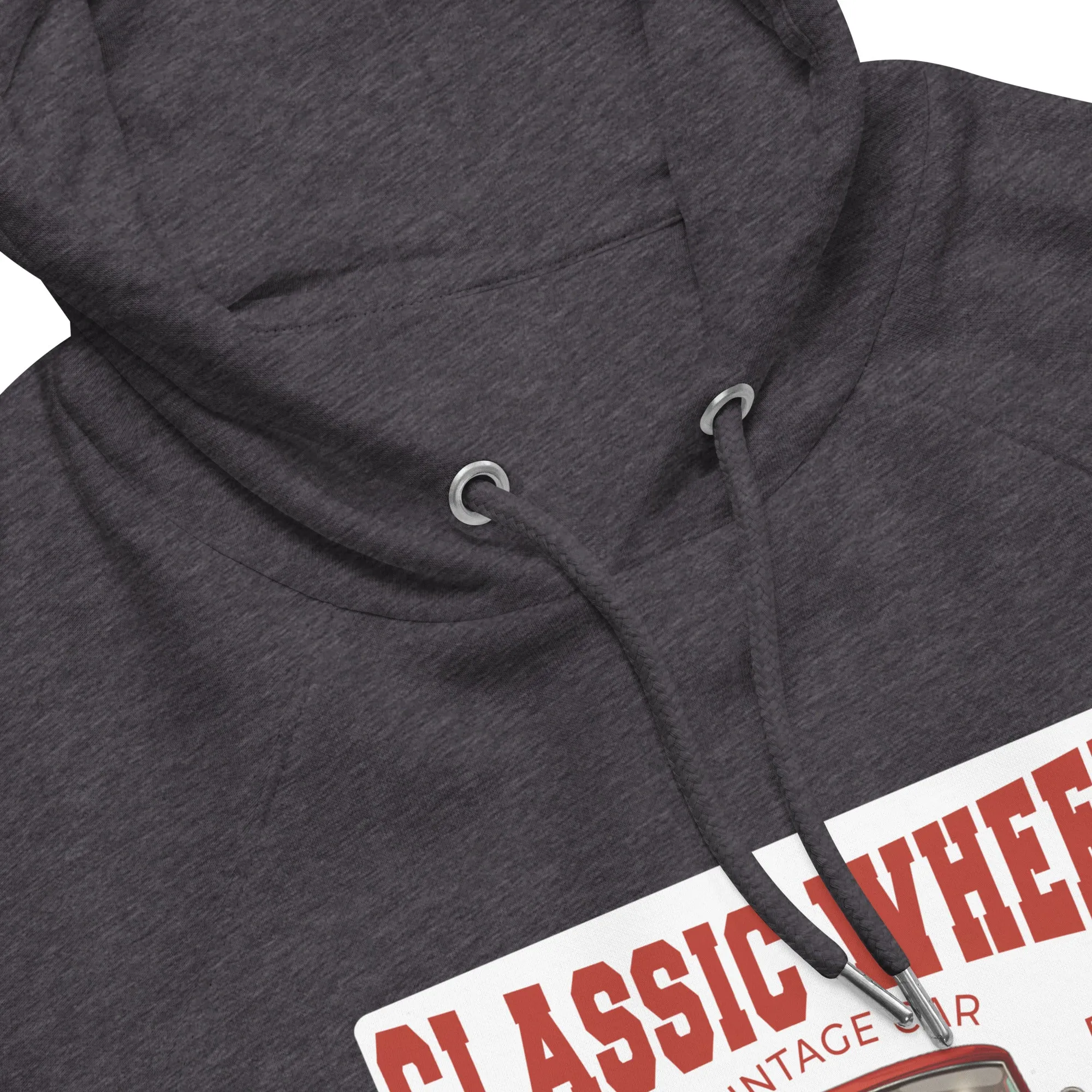 Classic Wheel Vintage Graphic Women Eco Raglan Hoodie