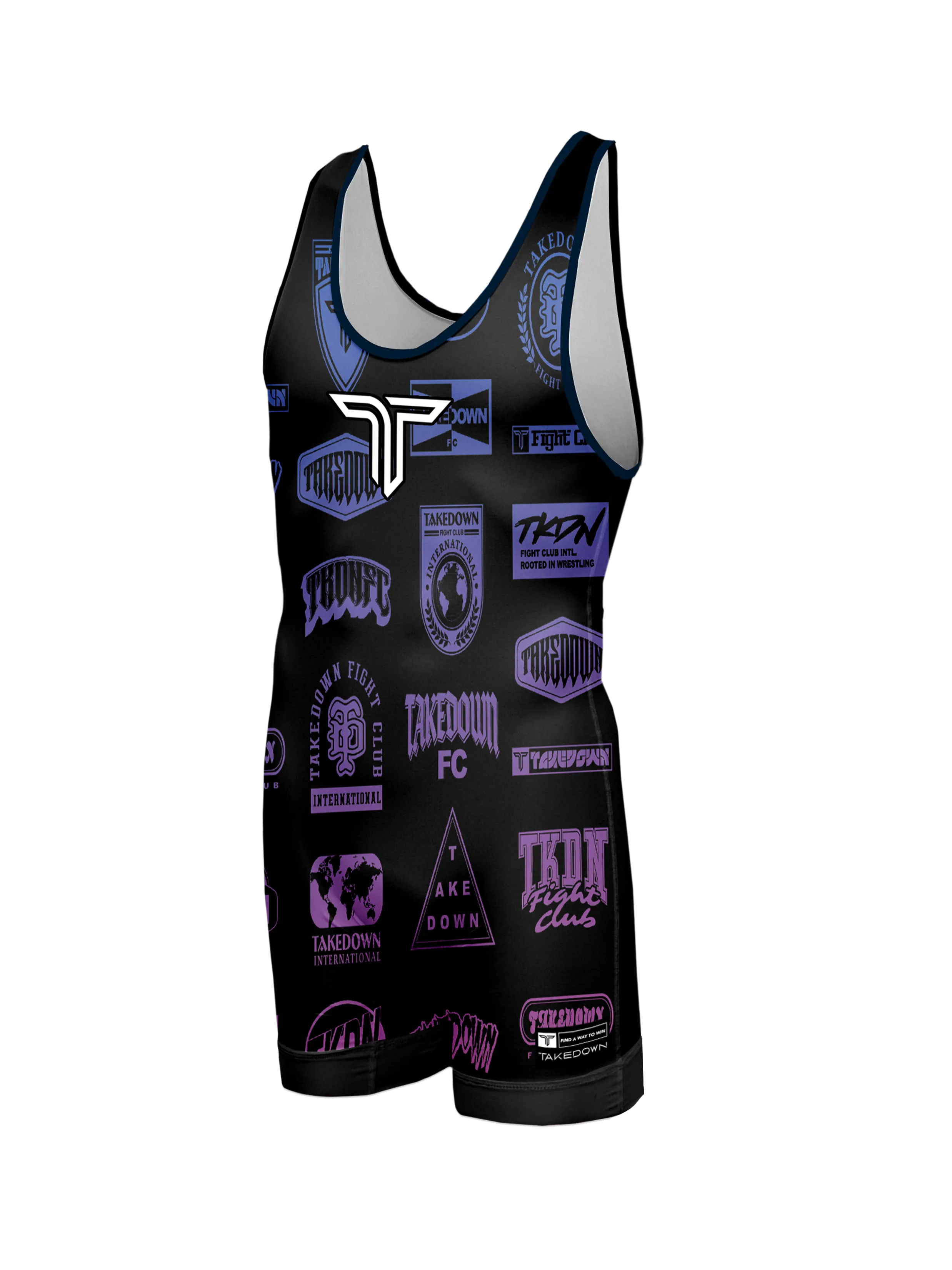 Colors Logo Wrestling Singlet