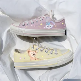 Cute bear canvas shoes PL51133