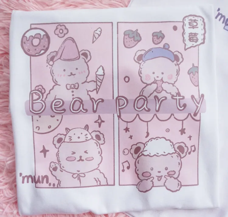 Cute bear T-shirt PL50401