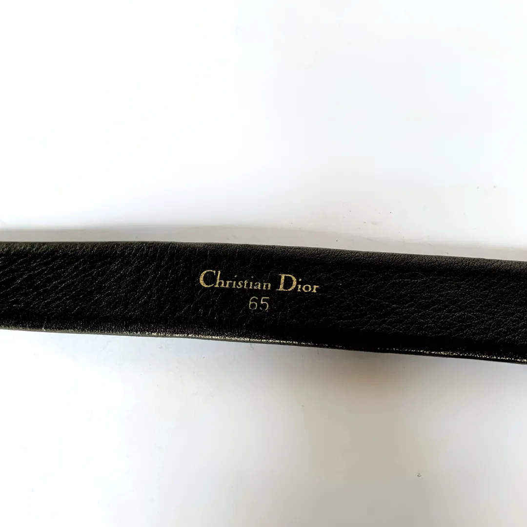 Dior Belt 65 Jacquard Oblique-Canvas