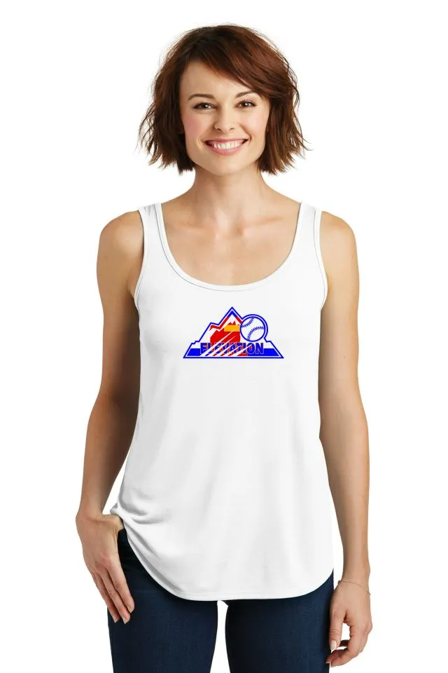 Elevation Baseball Drapey Tank