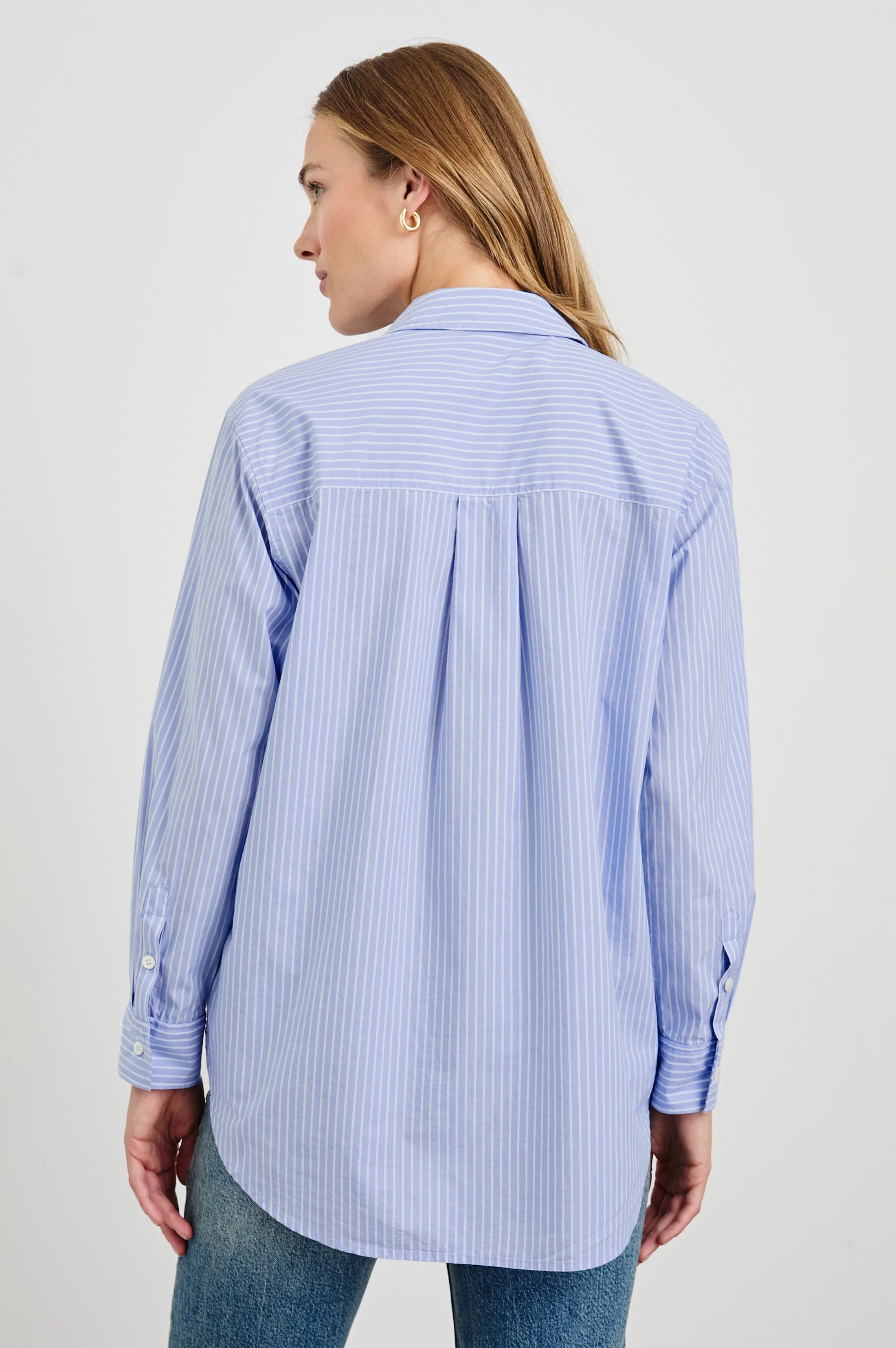 ELSA SHIRT - OXFORD WHITE STRIPE