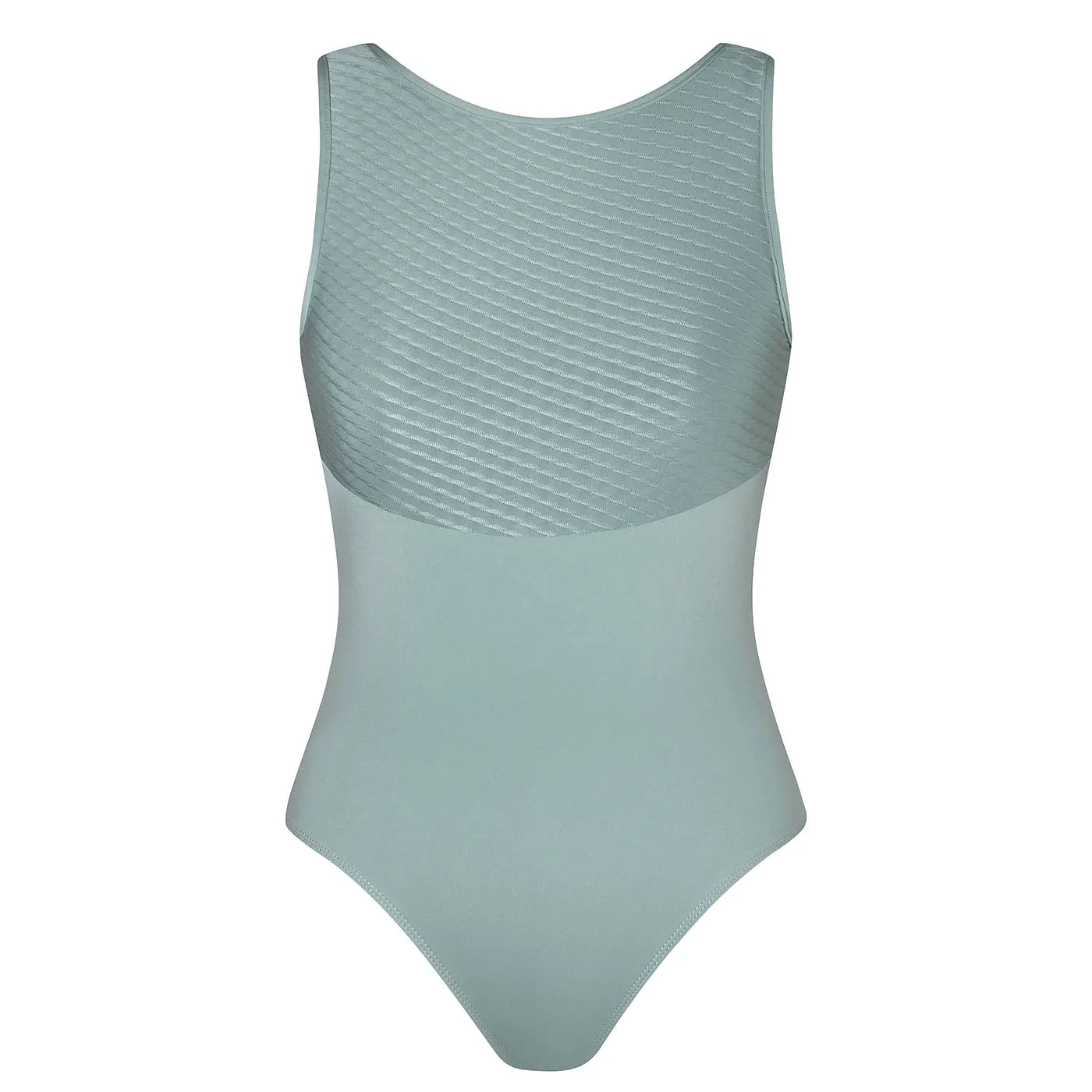 Energetiks Natalie V Back Leotard | Sea Mist