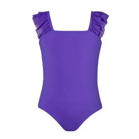 Energetiks Ruby Mesh Leotard | Party Purple (Child)