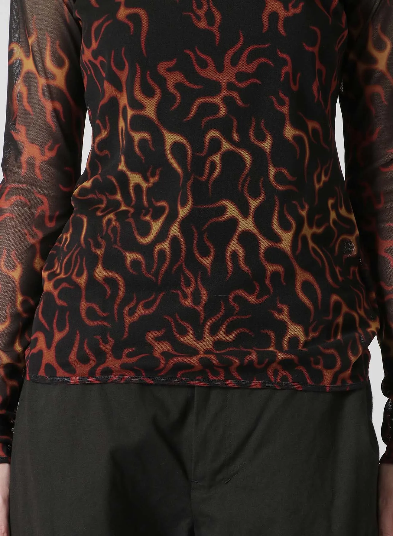 FIRE PRINT SLIM FIT TOP