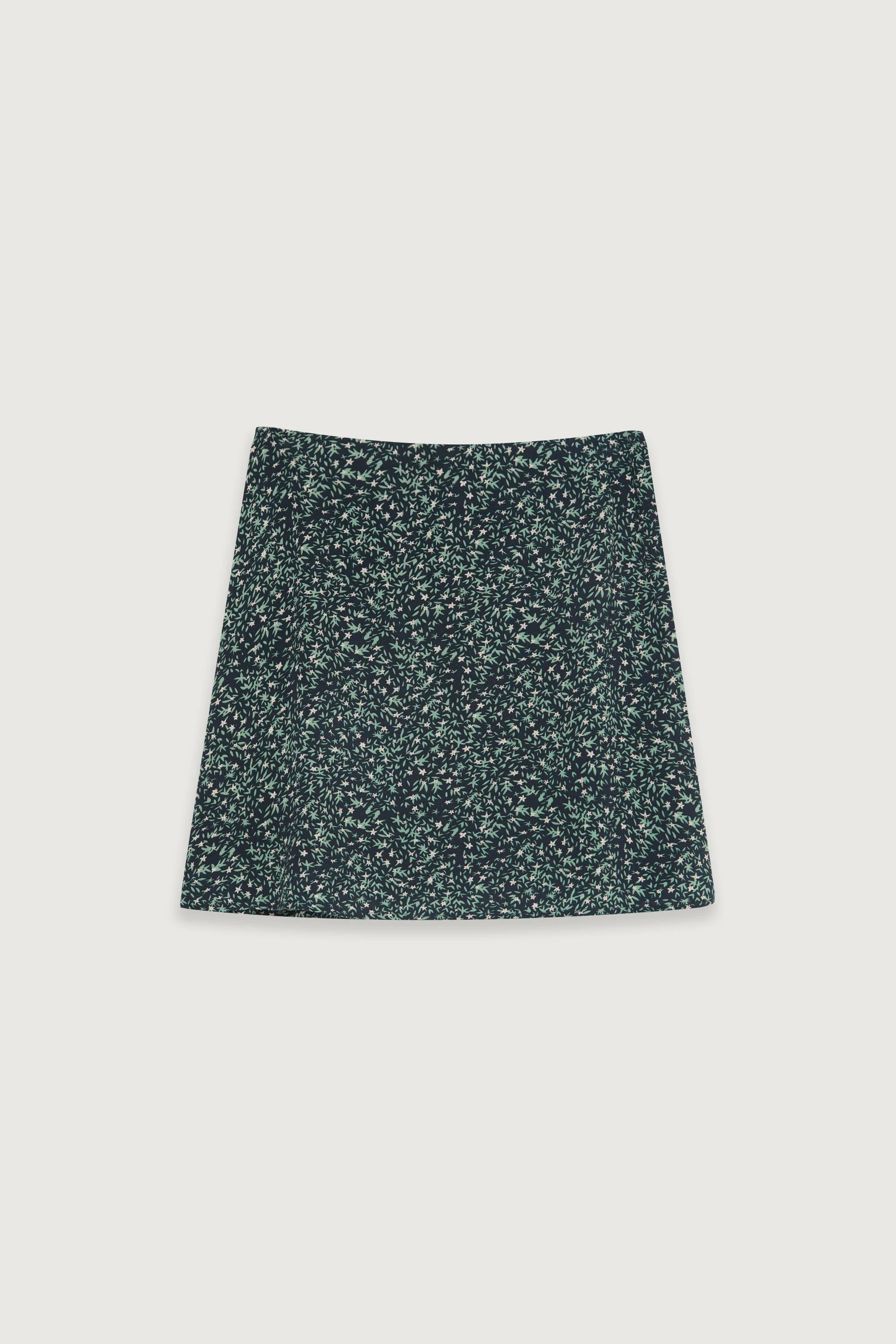 FLORAL MINI SKIRT