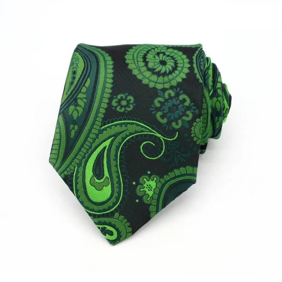 Jacquard Paisley Silk Tie