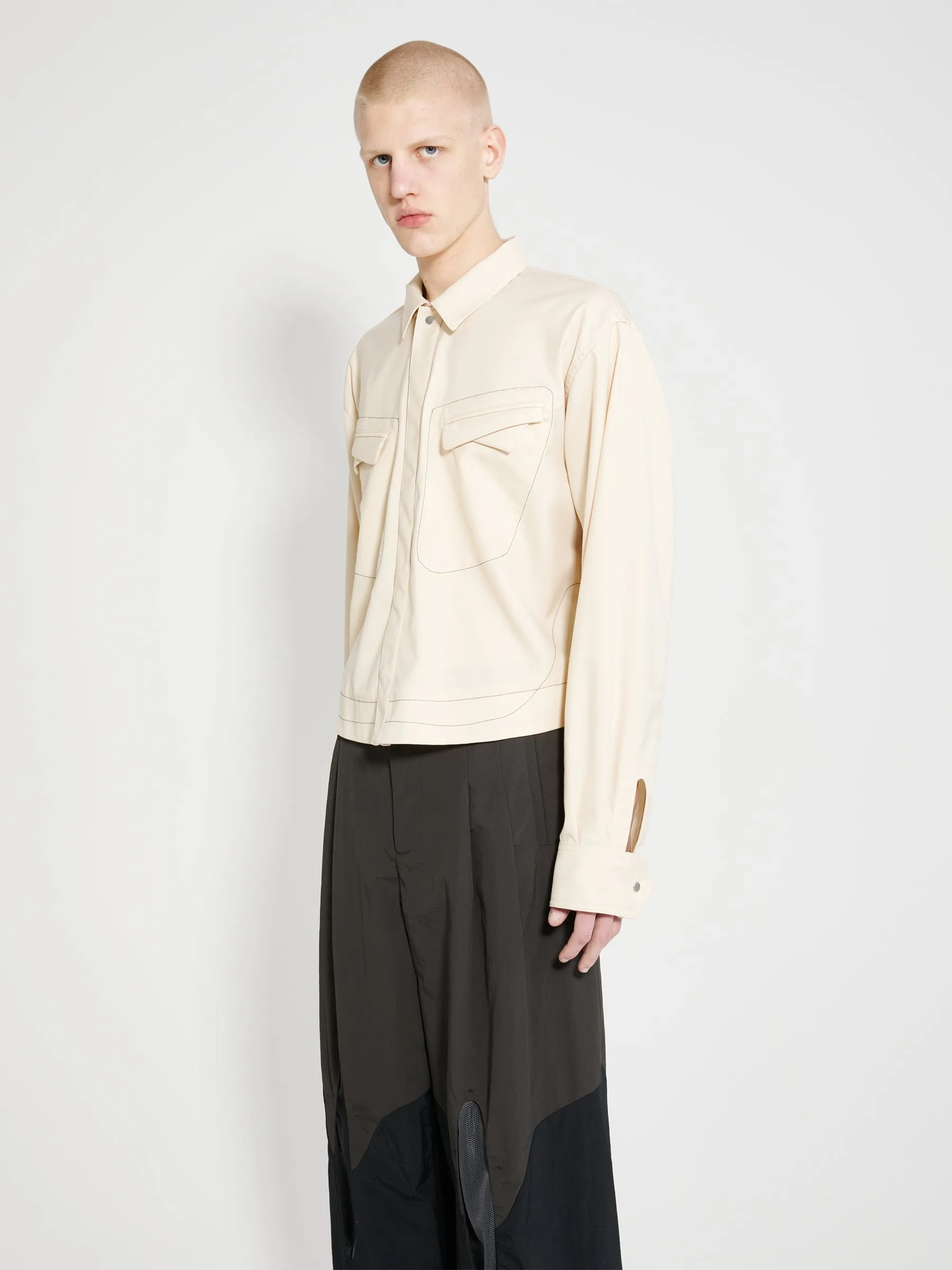 _J.L-A.L_ Sintan Blouson Cream