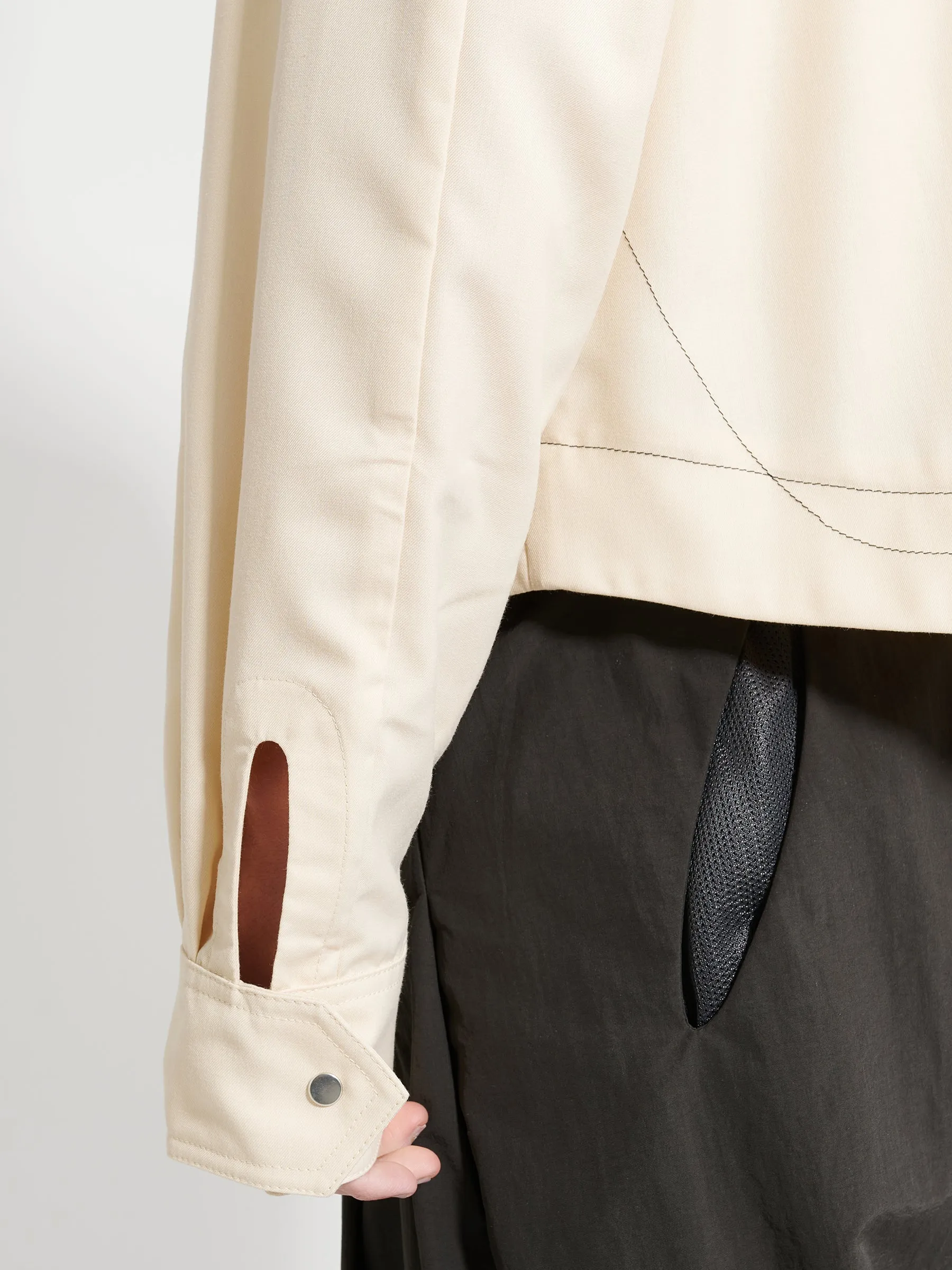 _J.L-A.L_ Sintan Blouson Cream