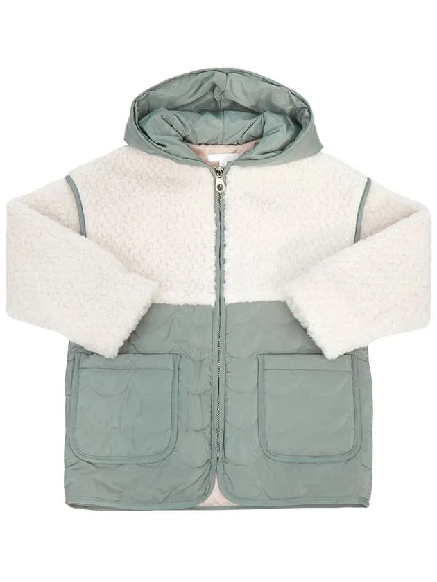 Kids C16418 690 6A12A Hooded Padded Jumper Jacket Adults can wear