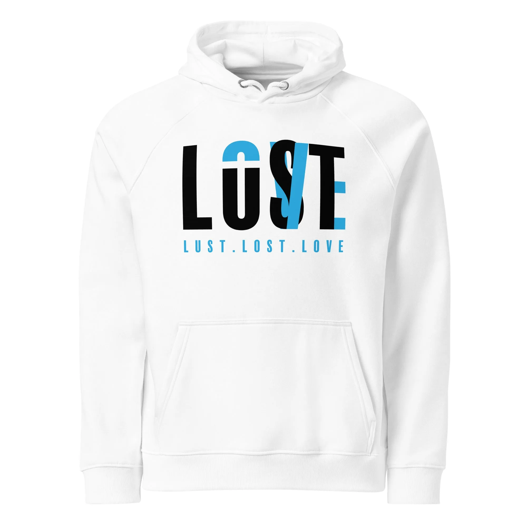 L3 Typography Graphic Women Eco Raglan Hoodie