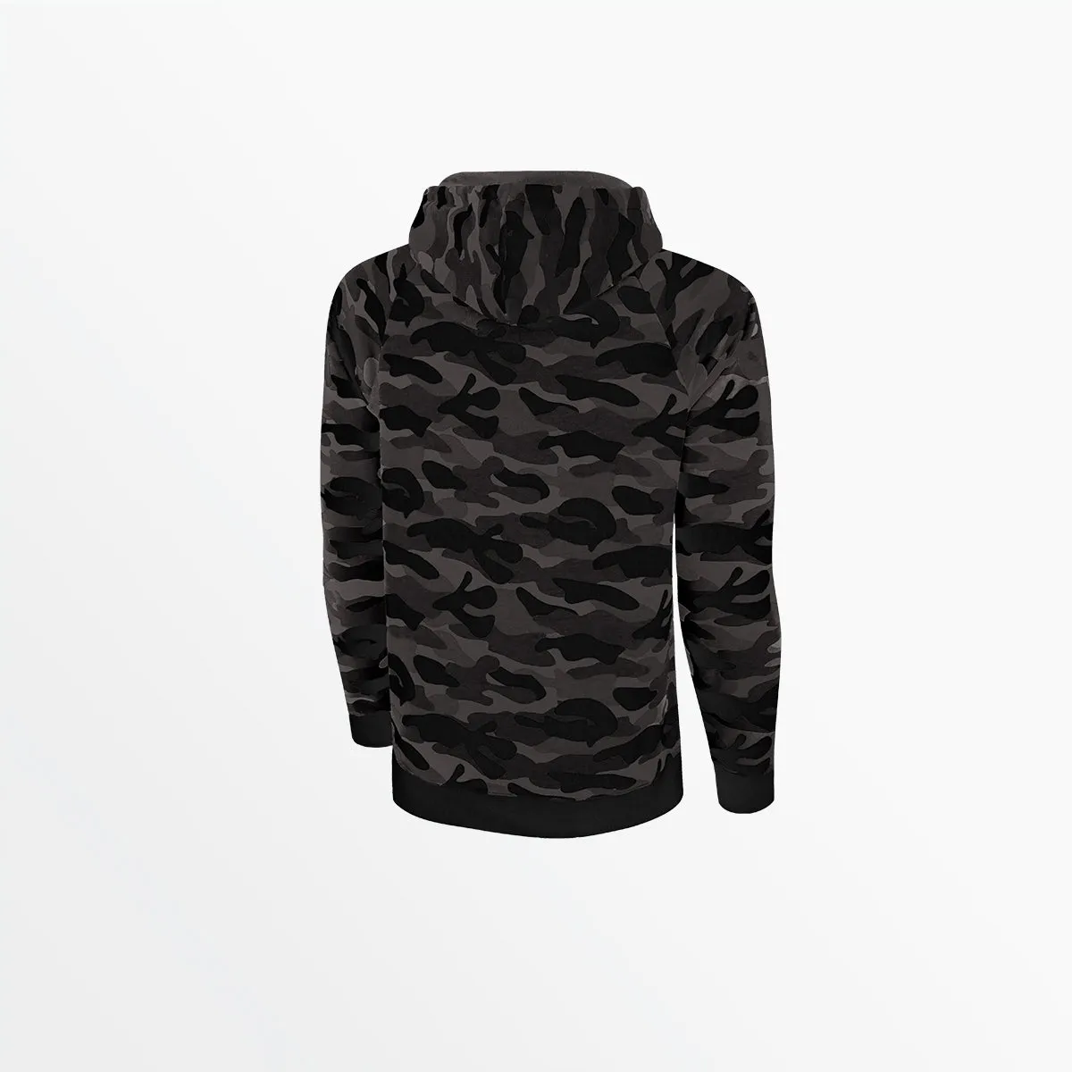 MEN'S FRENCH TERRY CAMO PRINT PULLOVER HOODIE