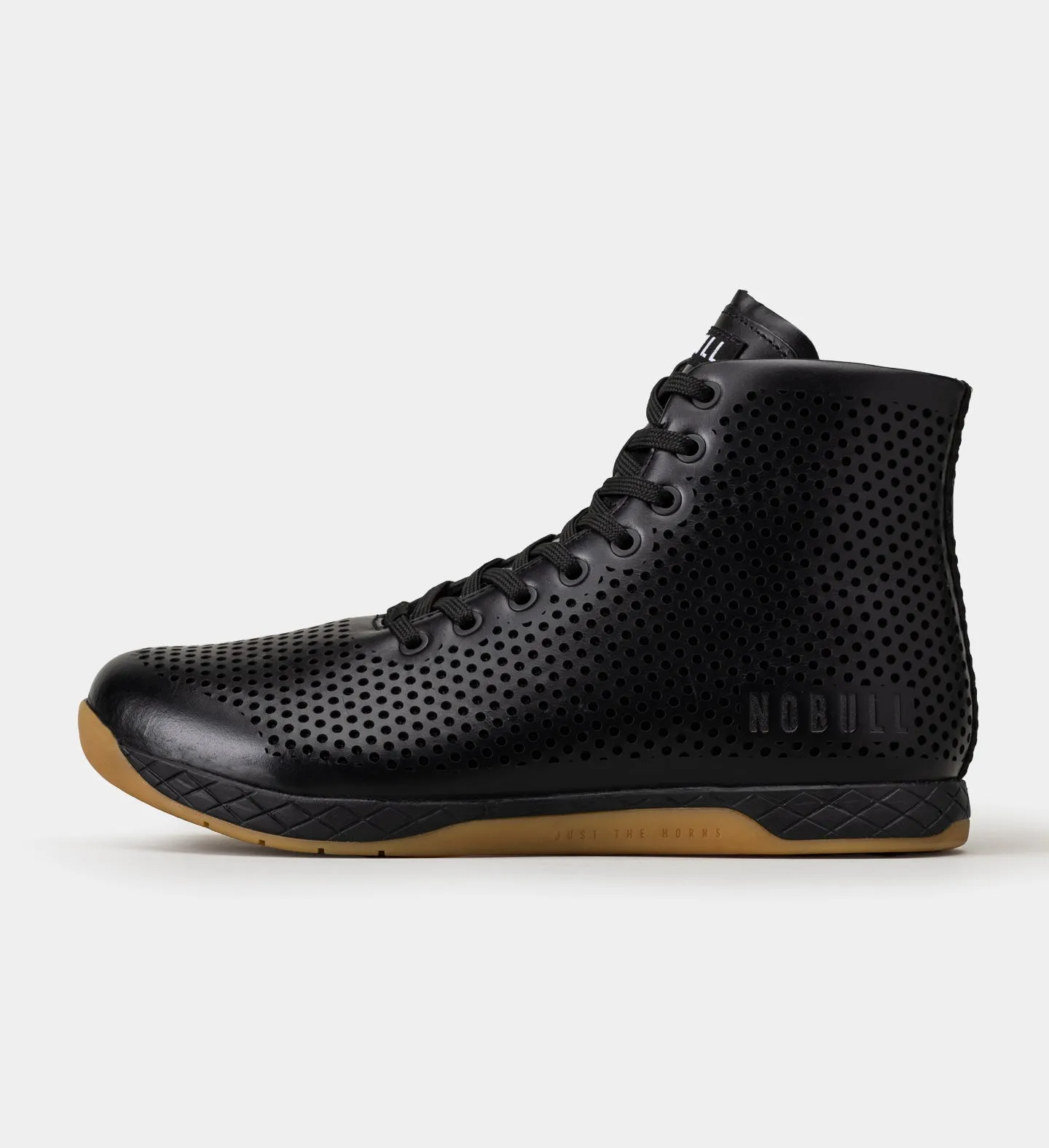 Men's Leather Trainer High-Top