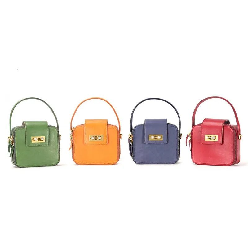 Mini Minimalist Buckle Decor Square Bags Bag