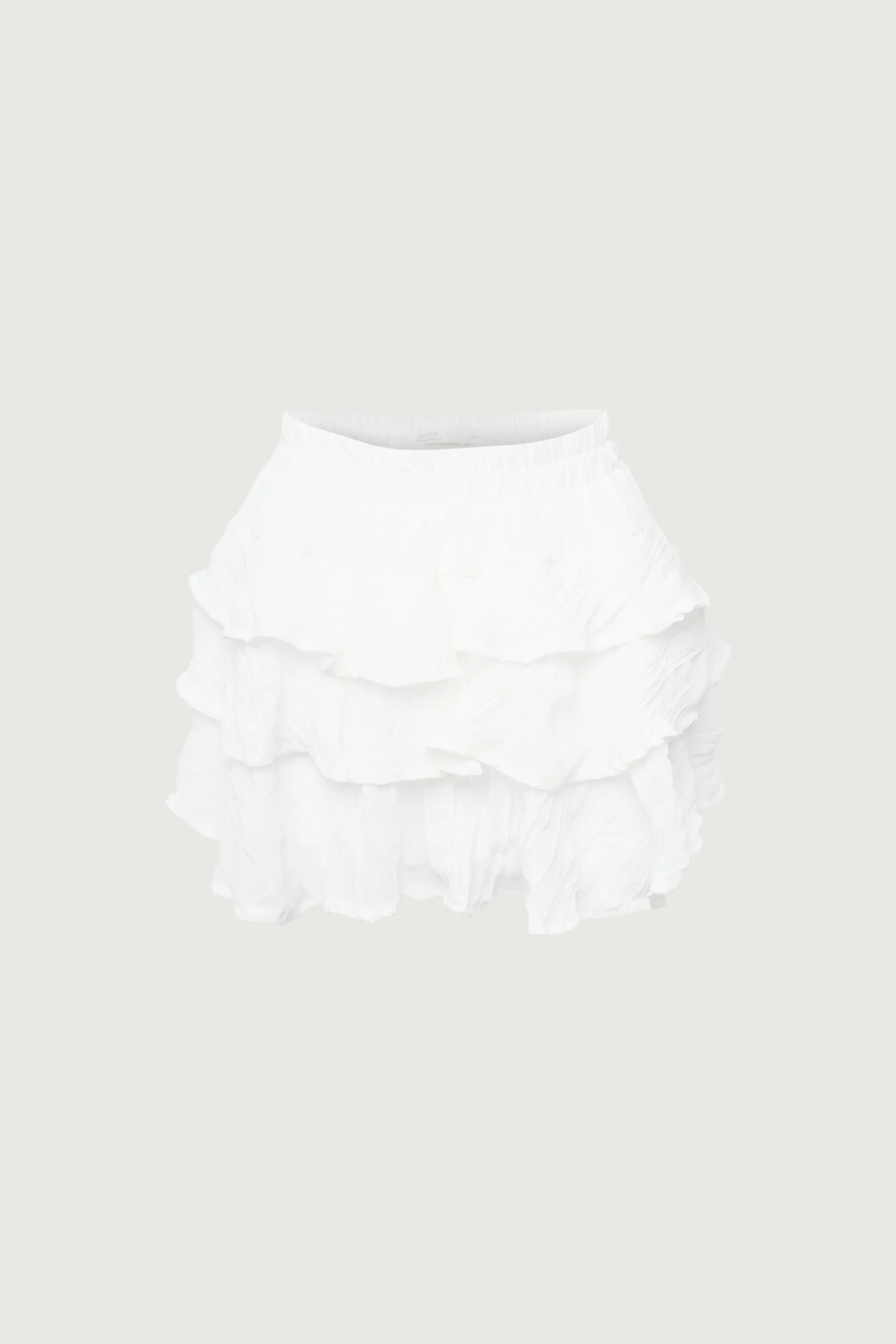 MINI RUFFLED SKIRT