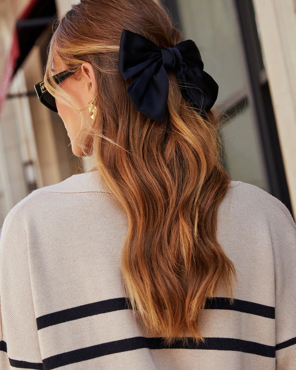 Minny Satin Bow Barrette