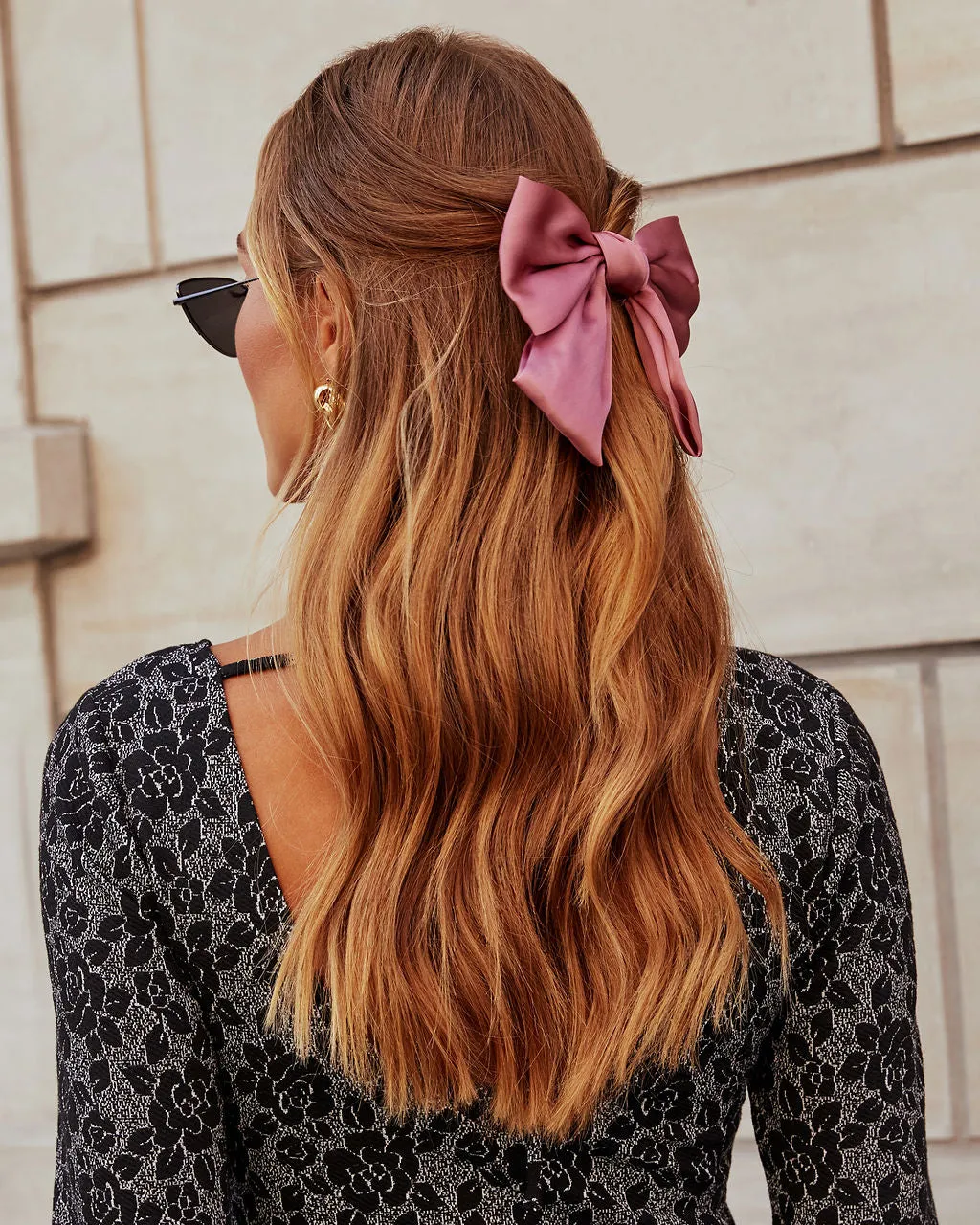 Minny Satin Bow Barrette