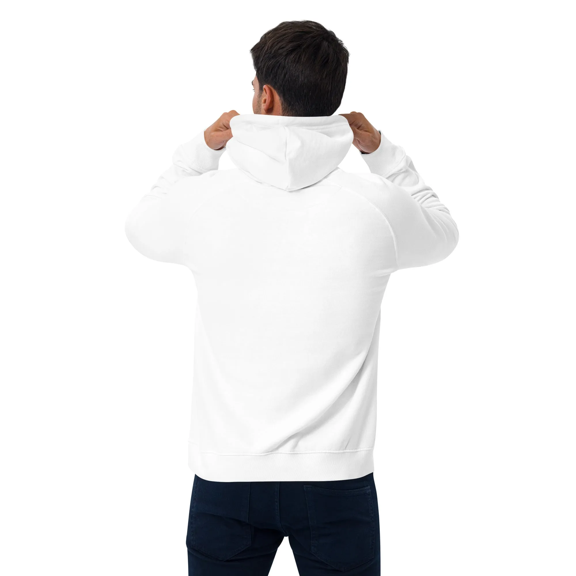 Multiple Halloween Graphic Men Eco Raglan Hoodie