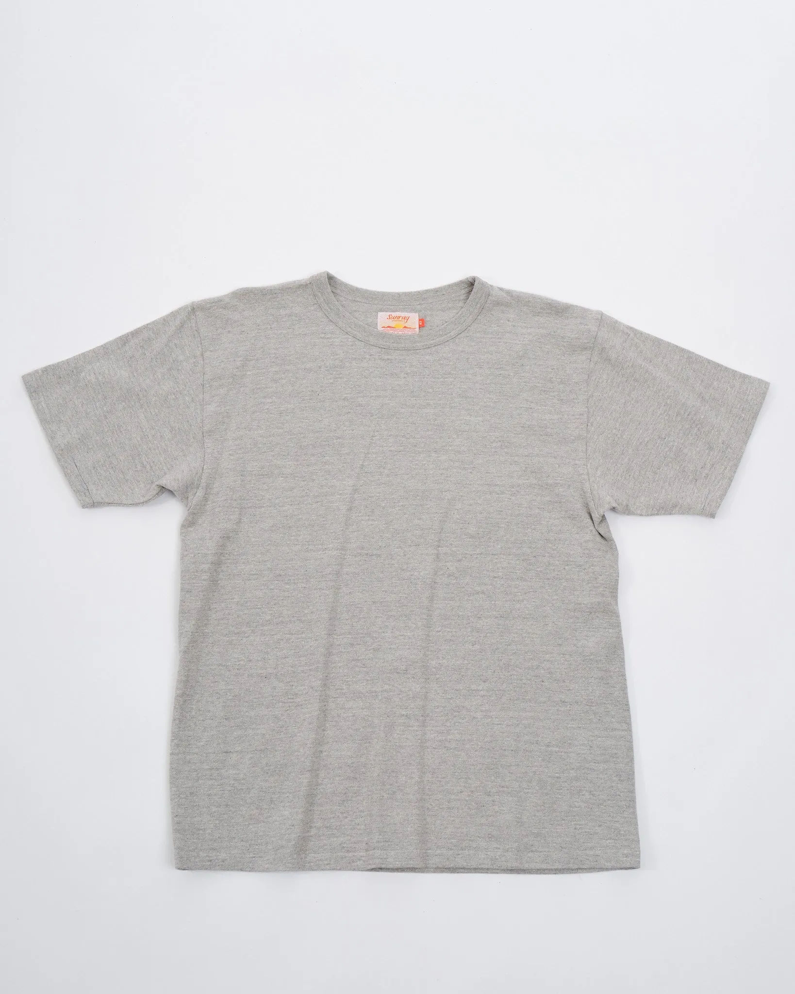 OLOWALU SS T-SHIRT HEATHER GREY MARLE