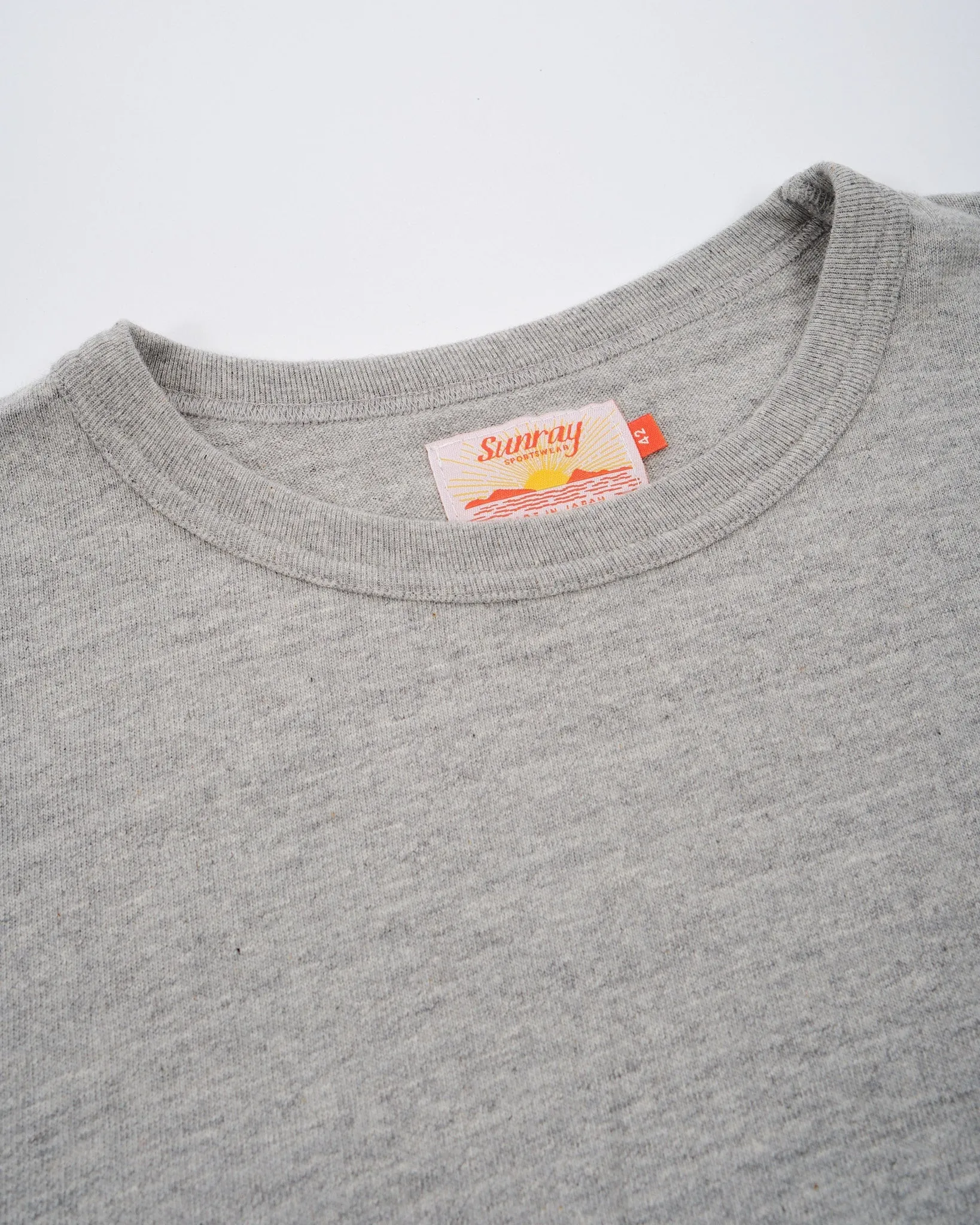 OLOWALU SS T-SHIRT HEATHER GREY MARLE