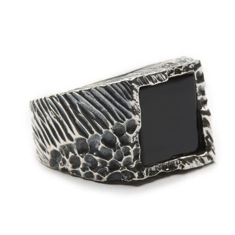 Onyx Square Ring