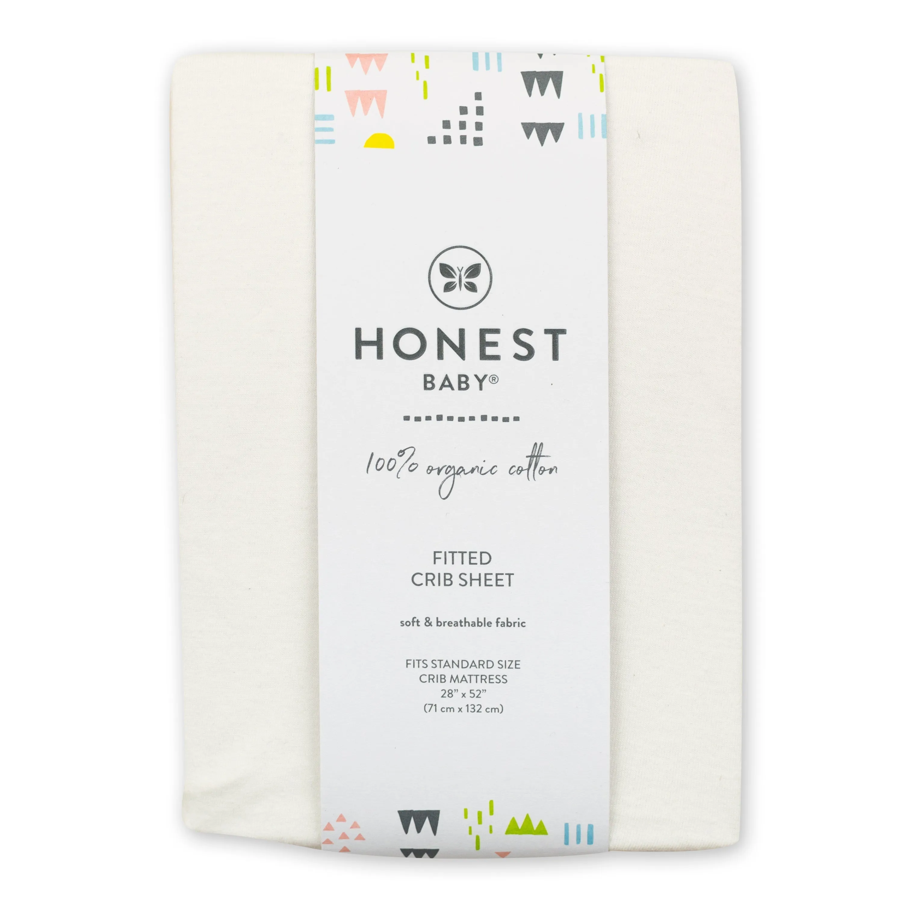 Organic Cotton Fitted Crib Sheet