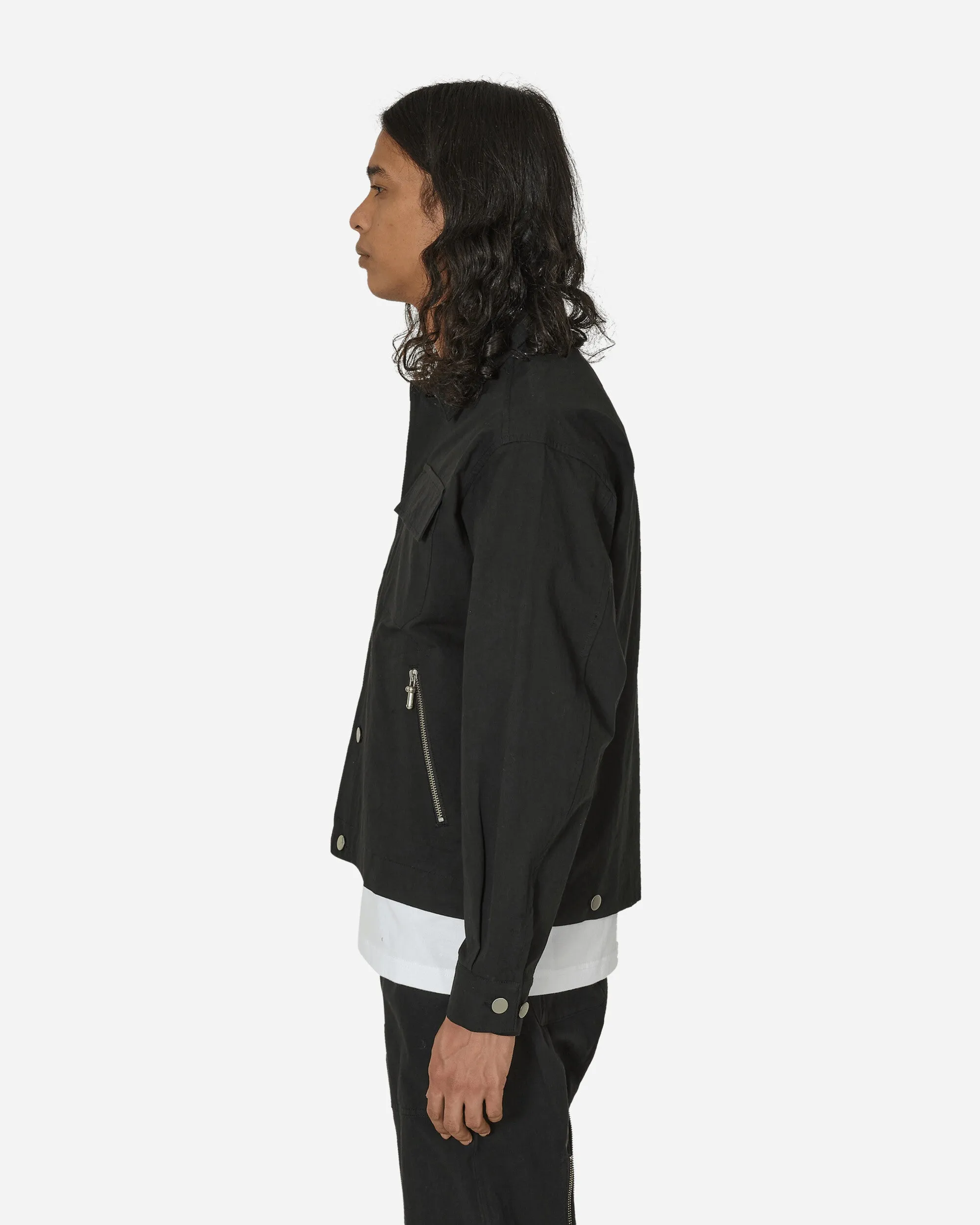 P-Zip Drizzler Jacket Black